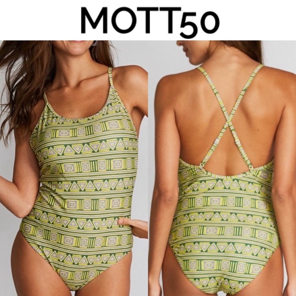 Mott50 x Margherita Missoni Angela One Piece Swimsuit XS UPF 50+ Sun Protection